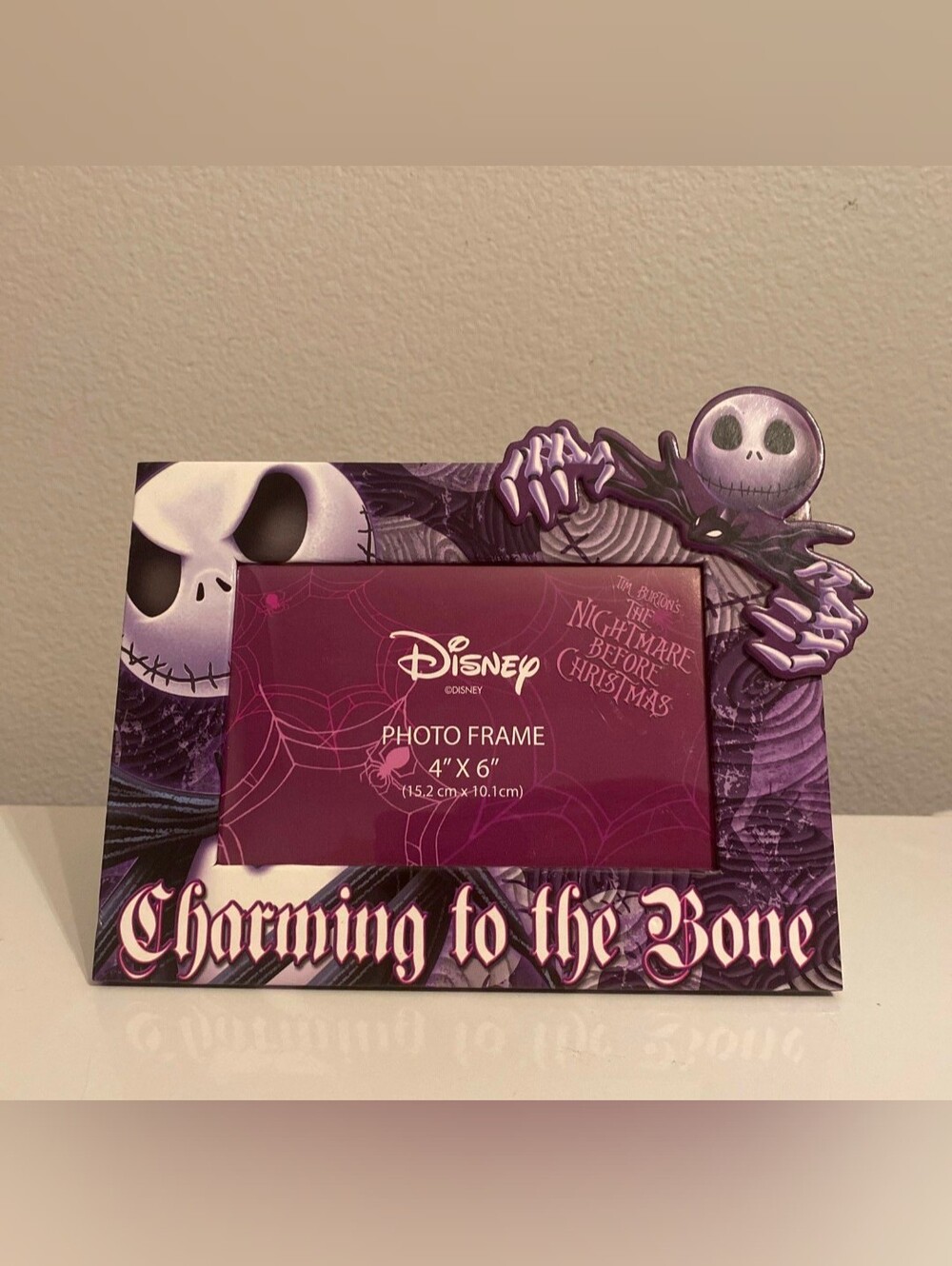Disney Nightmare Before Christmas Jack Skellington 4X6 Picture Frame